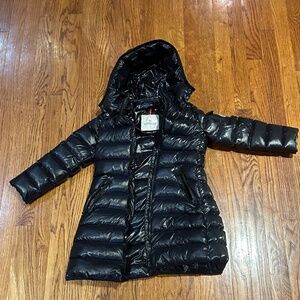 Kids Moncler Black Jacket
